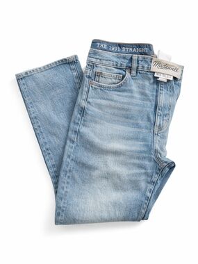 Madewell Light Blue Straight Jeans - The 1991 Cut NWT